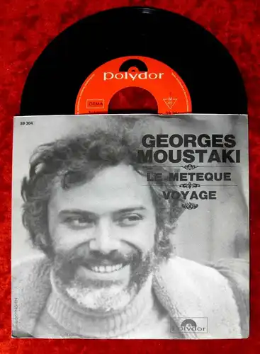 Single Georges Moustaki: Le Meteque (Polydor 59 304) D 1969