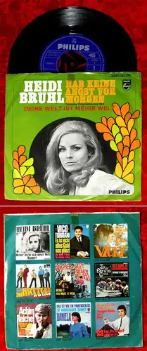 Single Heidi Brühl: Hab keine Angst vor Morgen (Philips 346 040 PF) D