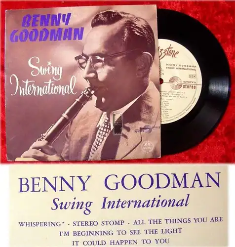 EP Benny Goodman: Swing International (Jazztone)