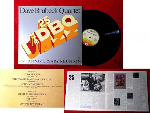 LP Dave Brubeck Quartet: 25th Anniversary Reunion (Horizon 28 239 IT) D 1976