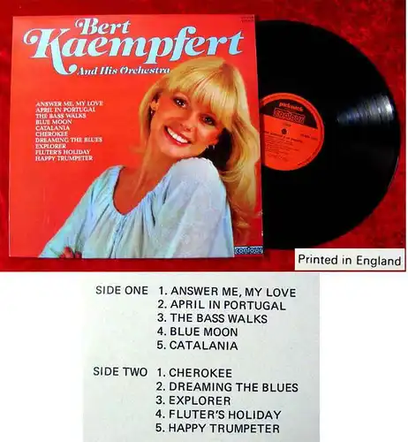 LP Bert Kaempfert & his Orchestra (Contour CN 2029) UK