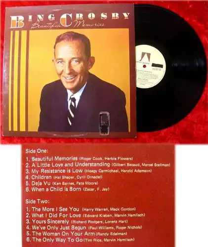 LP Bing Crosby: Beautiful Memories