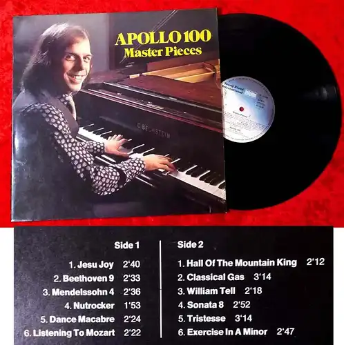 LP Apollo 100: Master Pieces (Bellaphon BI 15154) D 1975