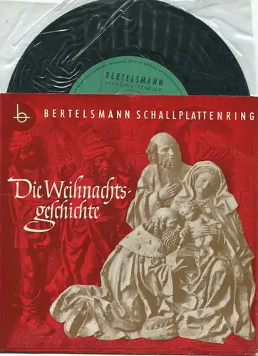 EP Heinz Schimmelpfennig; Die Weihnachtsgeschichte (Bertelsmann 56 006) D