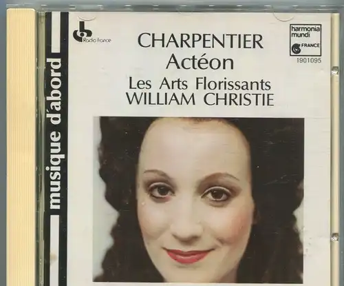 CD William Christie: Charpentier - Actéon (Harmonia Mundi) 1982
