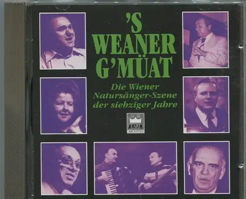 2CD ´s Weaner G´müat - Die Wiener Natursänger-Szene der Siebziger Jahre - 1994