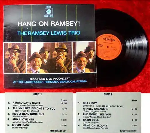 LP Ramsey Lewis Trio: Hang on Ramsey