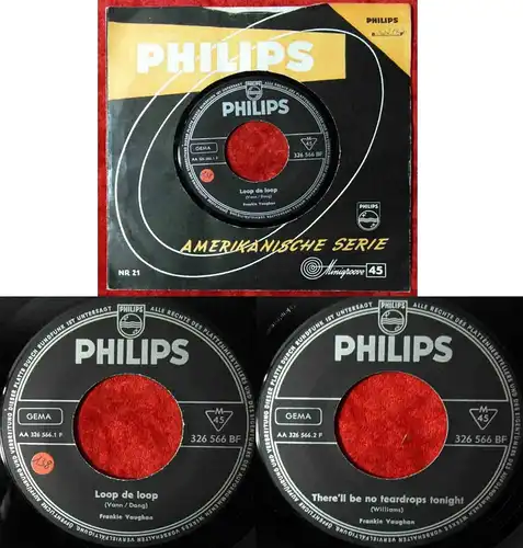 Single Frankie Vaughan: Loop de Loop (Philips 326 566 BF) D