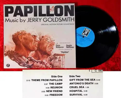 LP Papillon  - Jerry Goldsmith (Columbia 1C 062-05 087) D 1973