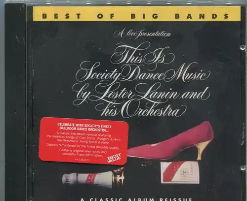 CD Lester Lanin: This Is Society Music (Epic) 1993