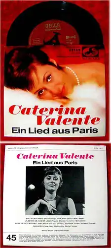 EP Caterina Valente Ein Lied aus Paris (Decca Clubsonderauflage) D