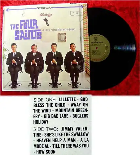 LP Four Saints (Warner Bros. WS 1477) US 1962