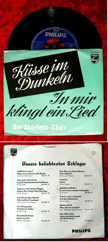Single Starlets-Chor: Küsse im Dunkeln (Philips 345 392 PF) D 1962