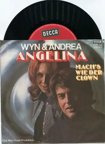 Single Wyn & Andrea: Angelina (Decca D 29 160) D