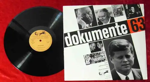 LP Dokumente 63 (Ariola Athena 51 135) Horst Siebecke (John F. Kennedy Cover)