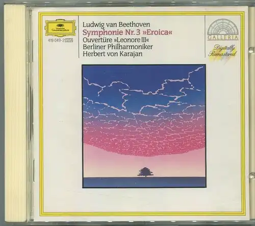 CD Herbert von Karajan: Beethoven Symphonie Nr. 3 Eroica (DGG)