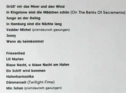 LP Lale Andersen: Mein Leben Meine Lieder (Electrola SME 73 328) D