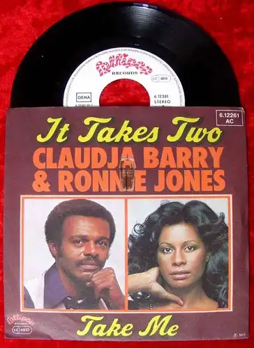 Single Claudja Barry & Ronnie Jones: It takes two