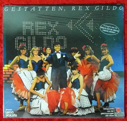 LP Rex Gildo: Gestatten, Rex Gildo! (ZDF Show 1981)