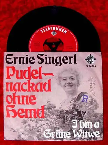 Single Erni Singerl: Pudelnackad ohne Hemd (Telefunken U 56 085) D