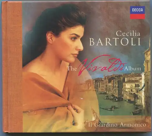 CD Cecilia BartolI. Vivaldi Album (Decca) 1997 Hardcover Edition