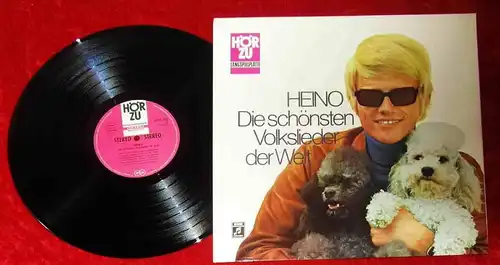 LP Heino: Die schönsten Volkslieder der Welt (Hör Zu SHZE 349) D 1972