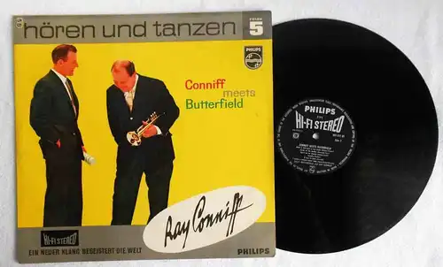 LP Ray Conniff Meets Billy Butterfield (Philips 840 072 BY) Hören & Tanzen Serie