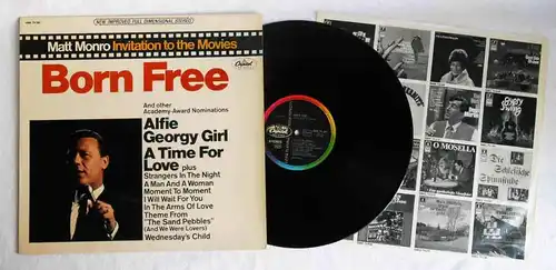 LP Matt Monro: Born Free (Capitol SMK 74 287) D 