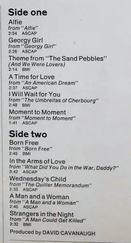 LP Matt Monro: Born Free (Capitol SMK 74 287) D 