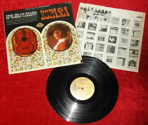 LP 50 Guitars Of Tommy Garrett: Espana (Liberty Premier LSS-14032) US