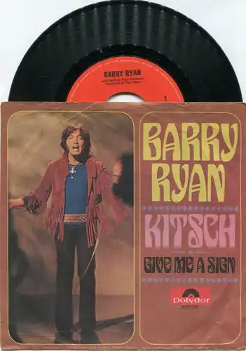 Single Barry Ryan: Kitsch (Polydor 2001 035) D 1970