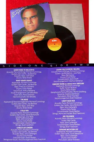 LP Harry Belafonte: Loving You Is Where I Belong (CBS 85254) NL 1981