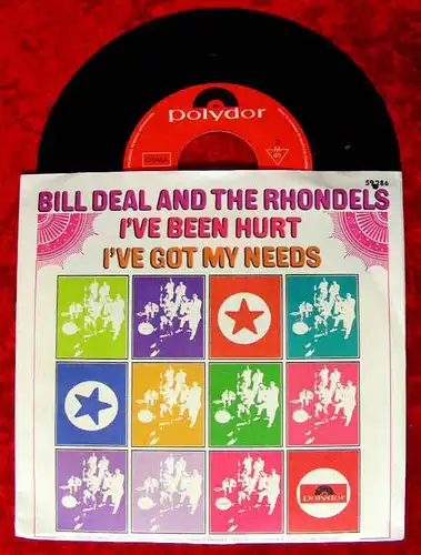 Single Bill Deal & Rhondels: I´ve Been Hurt (Polydor 50 286) D