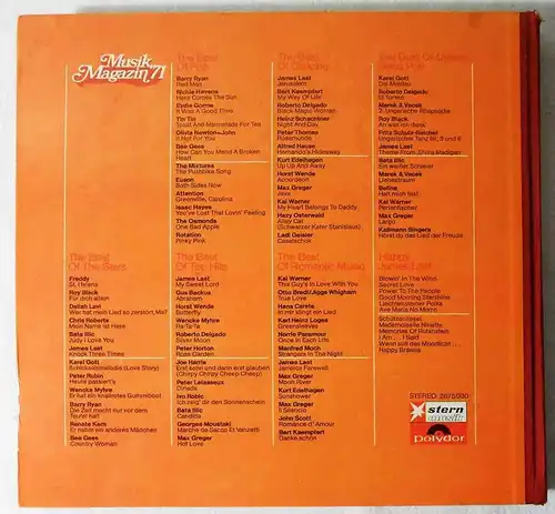 7LP Album Musik Magazin 1971 - The Best Of - (Polydor 2675 030) D 1971