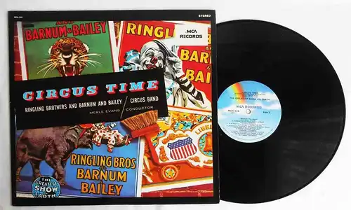 LP Ringling Brothers Barnum & Bailey Circus Band: Circus Time (MCA 524) US