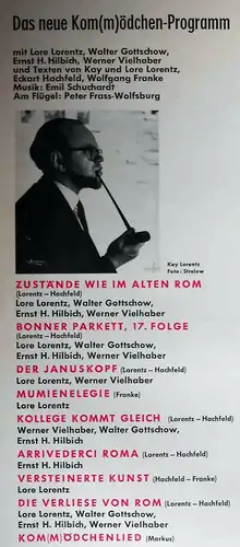 LP Kom(m)ödchen: Zustände wie im alten Rom (Electrola 83 428) D 