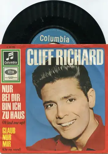 Single Cliff Richard: Nur bei Dir bin ich zu Haus (Columbia C 23 103) D