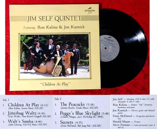LP Jim Self Quintet feat Ron Kalina & Jon Kurnick: Children at Play (US 1982)