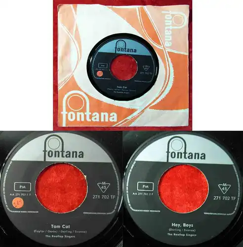 Single Rooftop Singers: Tom Cat (Fontana 271 702 TF) D