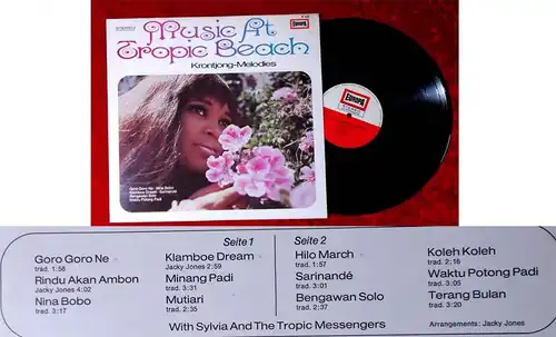 LP Sylvia & Tropic Messengers: Music at Tropic Beach - Krontjong Melodies D