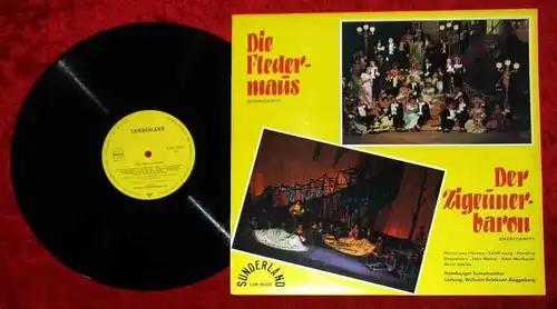 LP Die Fledermaus / Der Zigeunerbaron (Sunderland LZM 30 342) D