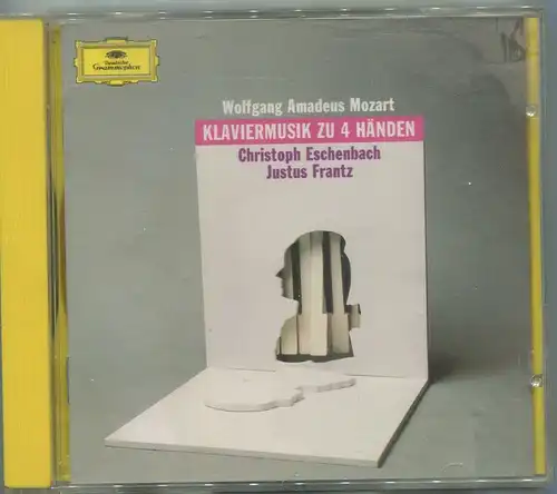 CD Christoph Eschenbach & Justus Frantz: Mozart Klaviermusik zu 4 Händen (DGG) 