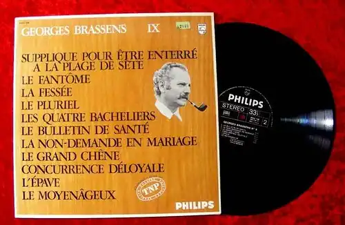 LP Georges Brassens IX