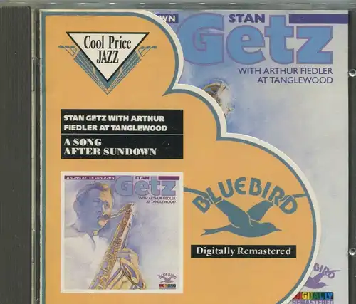 CD Stan Getz w/ Arthur Fiedler At Tanglewood / A Song After Sundown (RCA) 1987