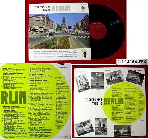 LP Treffpunkt Berlin - This is Berlin (Telefunken SLE 14 186 PEX) D