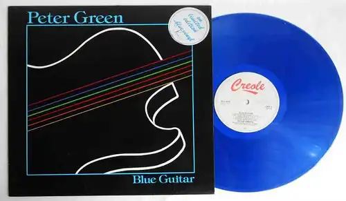 LP Peter Green: Blue Guitar (Blue Vinyl) Limited Edition (Creole CRX 5) UK 1981