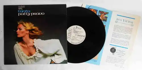LP Patty Pravo: Tanto (RCA Italiana TPL1-1195) Italy 1976 Promo
