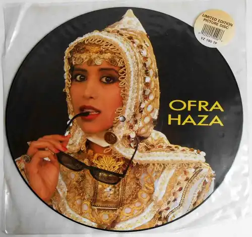 Picture Disc Ofra Haza: Im Nin Alu (Full Mix) (WEA YZ 190 TP) Limited Edition