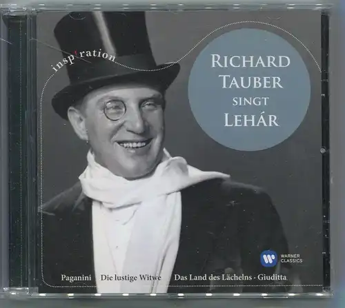 CD Richard Tauber singt Lehar (Warner) 2014