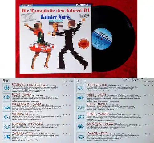 LP Günter Noris: Tanzplatte des Jahres ´84 (Teldec 625601 AS) D 1983
